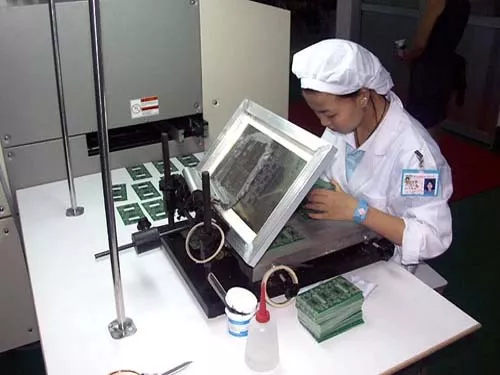PCB Assembly Equipments-Manual solder paste printing for sample PCBA