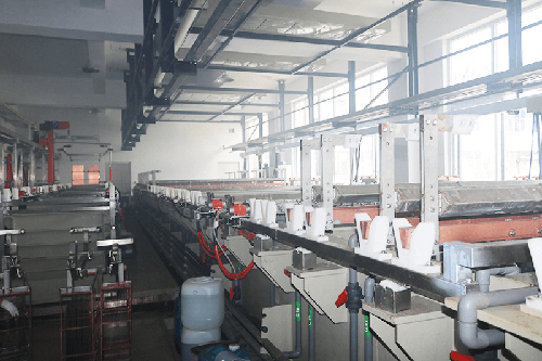 Cu plating line