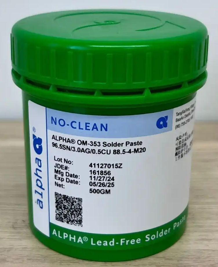 Alpha solder paste